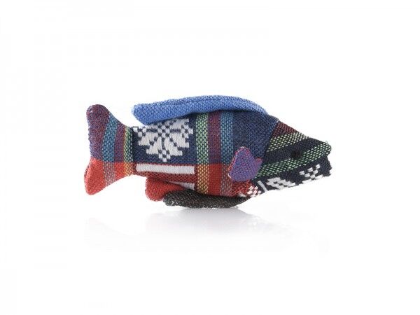 cat toy with valerian Cotton-Fish