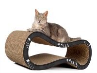 Vorschau: Multifunktionales Kratzmöbel für Katzen Singha Large in weiß uni