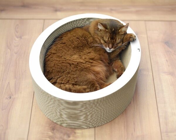 White cat bed Lovale - Made in Germany