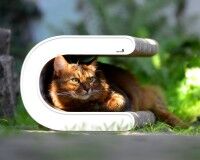 Aperçu: Griffoir en carton cat-on Le Tonneau | meuble griffoir pour chat