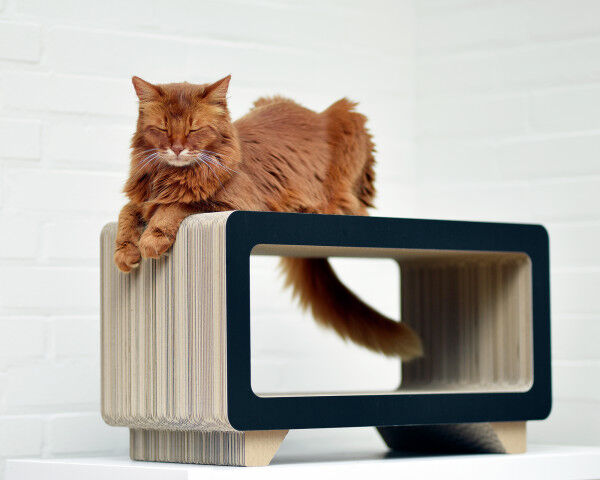 La Tele - design cardboard cat scratching post for cats